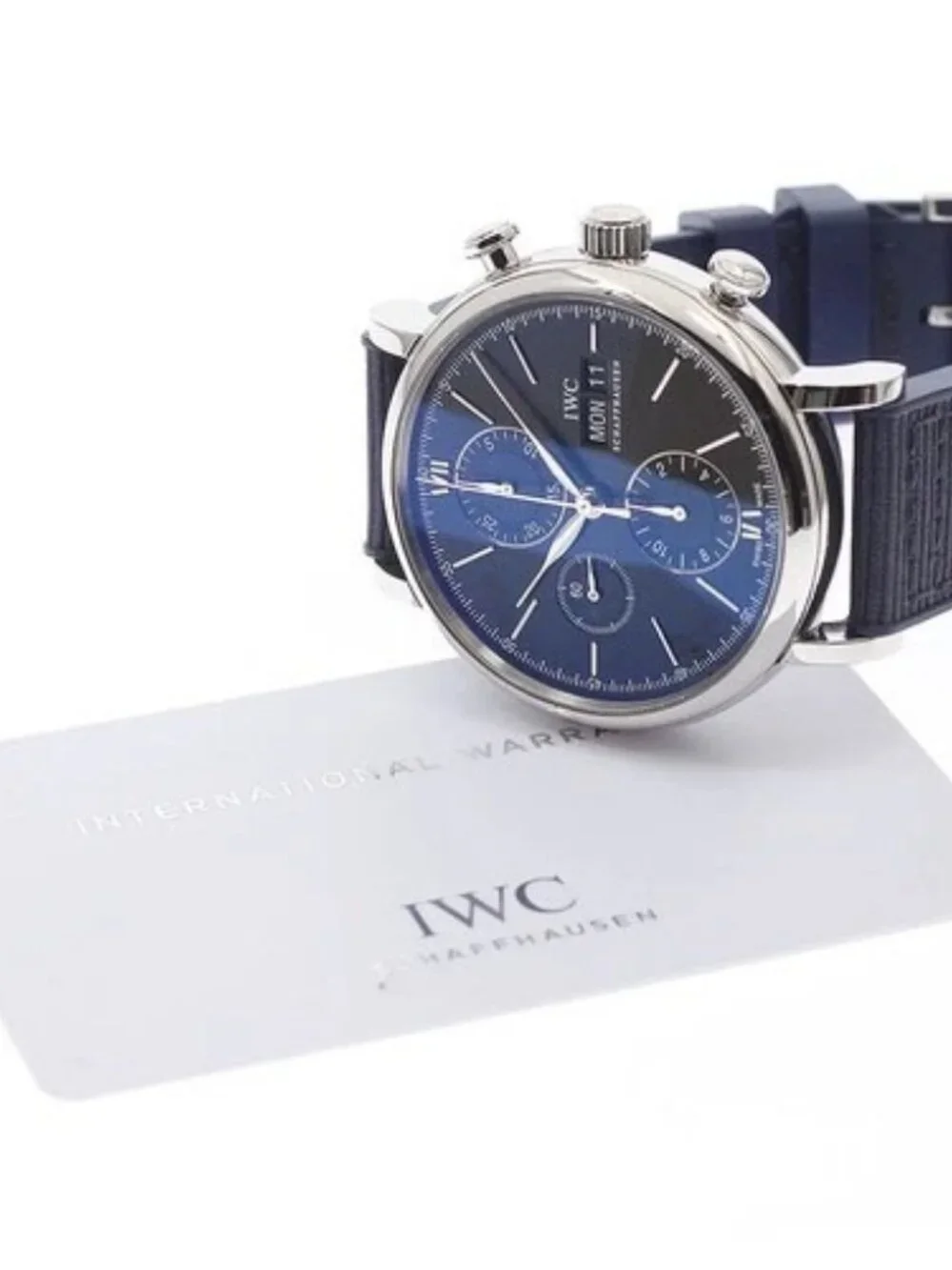 IWC SCHAFFHAUSEN Portofino IW391008 Day-Date Chronograph Automatic Men's_962032